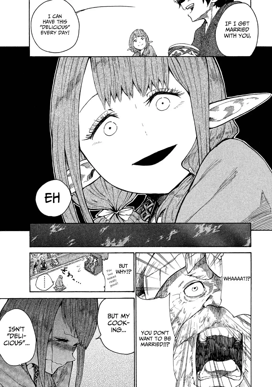 Mazumeshi Elf to Yuboku gurashi Chapter 3 10